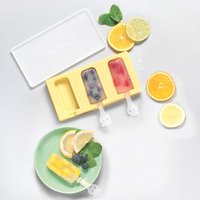 Metaltex Eislollyformer "Fun Kitchen" für 3 Stück mit Deckel – Ansicht 1