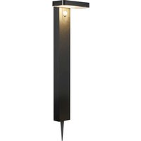 Nordlux Pollerleuchte "Rica Square Solar" schwarz