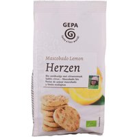 GEPA Bio-Gebäck Mascobado Lemon Herzen 125 g