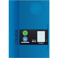 Schreibblock DIN A5 aus Recyclingpapier, 50 Blatt, liniert