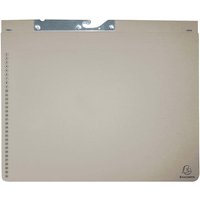 25 Exacompta Hängehefter, 320 g/m², mit 1 Abheftvorrichtung, grau – Ansicht 1