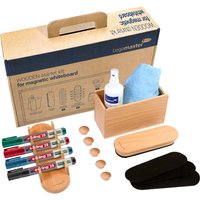 Legamaster Zubehör Starter-Kit "WOODEN" für Whiteboards aus FSC-zertifiziertem Holz – Ansicht 1