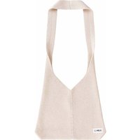 MELA Bio-Tragetasche "RAJRUPA" aus Jaquard Strick, cream melange – Ansicht 1