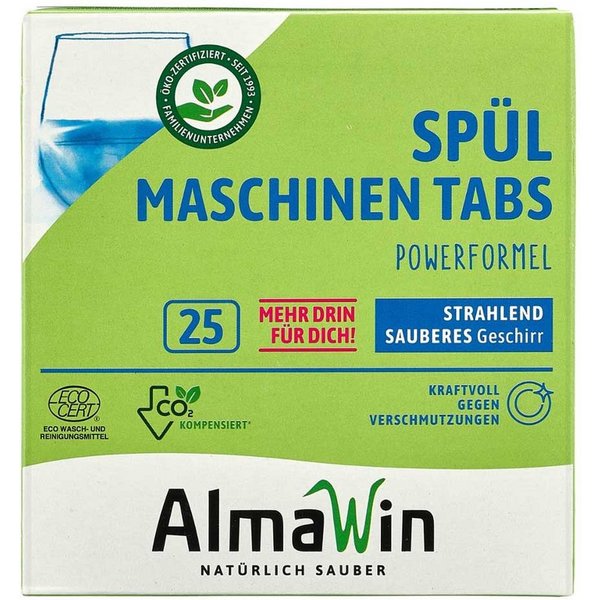 AlmaWin Spülmaschinen-Tabs, 25 Stück, 500 g