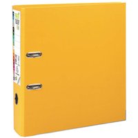 10 Exacompta Premium-Ordner "Prem'Touch", DIN A4 Maxi, gelb, RB 80 mm