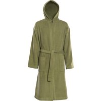 Living Crafts Bio-Bademantel "ORLANDO" khaki, Gr. L/XL