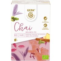 GEPA Schwarzer Bio-Tee Chai Wellness Tee, 20 x 1,7 g