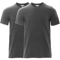 Living Crafts 2er-Pack Bio-Herren-T-Shirt "TAWIN" mit Rundhalsausschnitt, black, Gr. XL – Ansicht 1