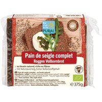 PURAL Bio-Roggen Vollkornbrot, 375 g