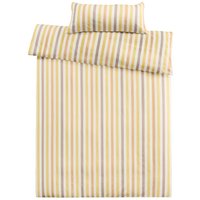Cotonea Satin-Bettwäsche "Lucca" aus Bio-BW 40 x 80/155 x 220 cm, beige/natur/pfirsich/kie