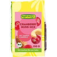 RAPUNZEL Bio-Cranberry-Nuss-Mix, 150 g