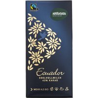 NATURATA Bio-Edelvollmilch-Schokolade "Ecuador" 42 % Kakao, 100 g