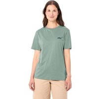 VAUDE Damen-T-Shirt "Spirit II" mit Rückenaufdruck, dusty fern, Gr. 36 – Ansicht 1