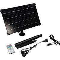 Konstsmide Solarpanel mit Akku, für Lichterketten, groß