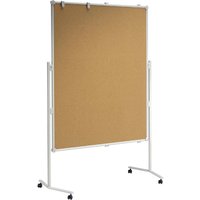 MAUL Moderationswand 'MAULpro' mit Korkoberfläche grau 150 x 120 cm – Ansicht 1