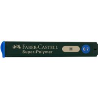 12 Faber-Castell Ersatzmine für Druckbleistifte 'Super-Polymer' 0,7 mm H