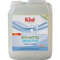 Klar Geschirrspülmittel "Sensitive" ohne Duft, 5 l