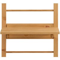 Garderobe "Solvita" Ablageelement, B 52 x T 28,6 x H 10,1 cm, Kiefer gelaugt