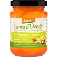Campo Verde Bio-Aufstrich Rhabarber-Vanille, 200 g