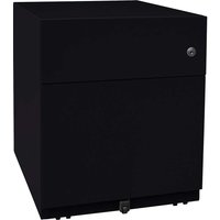 BISLEY Rollcontainer "Note" 1 Schublade, 1 HR T 56,5 cm schwarz