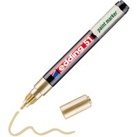 edding Lackmarker 51 wasserbasiert, gold