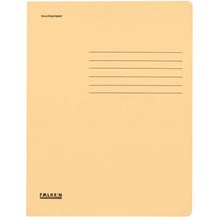 Falken Einschlagmappe mit 3 Klappen 320g/m² chamois