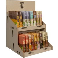 GEPA 12 x 18 Bio-Schokoladenriegel + Gratis Display