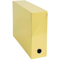 5 Exacompta Archivboxen, DIN A4, RB 90 mm, Aquarel sortiert