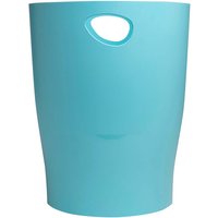 8 Exacompta Papierkörbe Ecobin "Skandi", 15 l, frostblau
