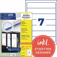 175 Rückenschilder für Rücken 5,2cm 192 x 38 mm – Ansicht 1