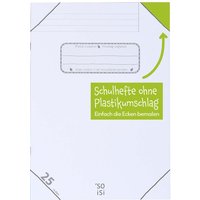 Soisi Recycling-Schulheft DIN A4 Nr. 25 lin. mit Rand