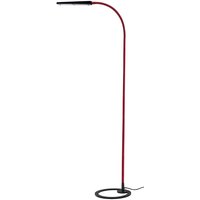 Bauer & Böcker LED-Stehleuchte "Comet" bordeaux/black