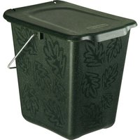 rotho Komposteimer "GREENLINE" aus Bio-Kunststoff, 7 l, grün