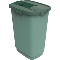 rotho Tierfutterbehälter "CODY" aus Recyclingkunststoff, 25 l, mistletoe green