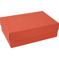 Geschenkbox "L" B 272 x T 176 x H 78 mm, aus Reyclingkarton, rot