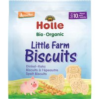 Holle Bio-Dinkel-Kekse "Little Farm Biscuits", ab 10. Monat, 100 g