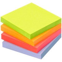 Info Haftnotizen "Recycling Mix Tower" 16 x 100 Blatt, 75 x 75 mm, farbig sortiert – Ansicht 1