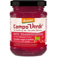 Campo Verde Fruchtaufstrich, rote Johannisbeere, 200 g