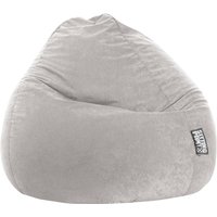 Sitzsack "easy XXL", 80 x 130 cm, grau – Ansicht 1