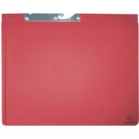 25 Exacompta Hängehefter, 320 g/m², mit 2 Abheftvorrichtungen, rot – Ansicht 1