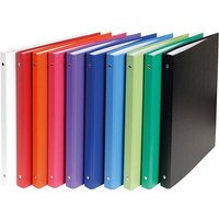 20 Exacompta Ringbücher aus kaschiertem Karton, DIN A4, 4 Ringe, RB 20 mm, sortiert – Ansicht 1
