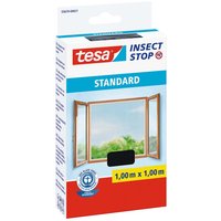 tesa Fliegengitter "Standard" 100 x 100 cm, schwarz – Ansicht 1