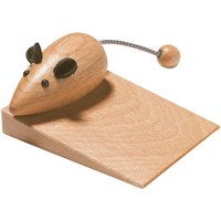 Türstopper "Maus" aus Buche, FSC, 7 x 10 x 4,5 cm