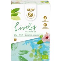 GEPA Bio-Früchtetee "Wellness Tee Lively", 20 Stk.