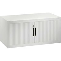 Rollladenaufsatz-Schrank lichtgrau 100cm – Ansicht 1