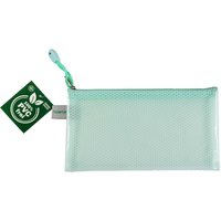 FolderSys Kleinkram-Beutel "Candy Bag" mit RV, DIN lang, EVA, pastell grün transparent – Ansicht 1