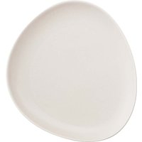 tranquillo Frühstücksteller "VALLORA" aus Steinzeug, 19,8 x 20,5 x 2,2 cm, creme
