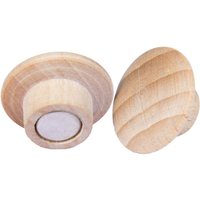 Legamaster Magnete 'WOODEN' aus FSC-zertifiziertem Holz, 5 Stk.