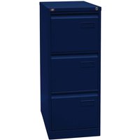 HR-Schrank 3s 1b oxfordblau (BxHxT) 41,3x101,6x62,2cm – Ansicht 1