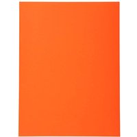 5 x 100 Exacompta Aktendeckel "Forever", 220 g/m², DIN A4, orange